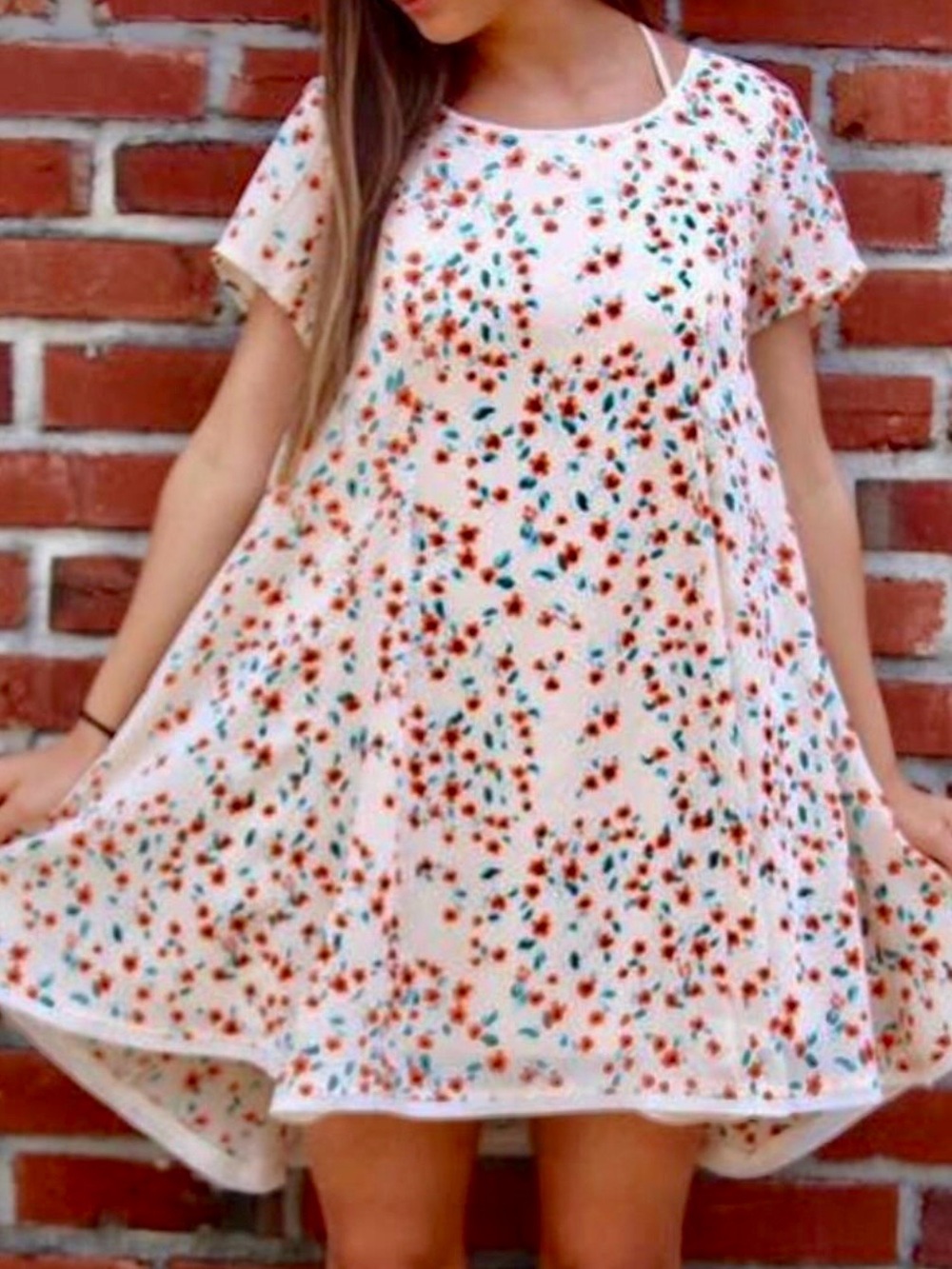 Anthropologie Sadie & Sage babydoll dress small